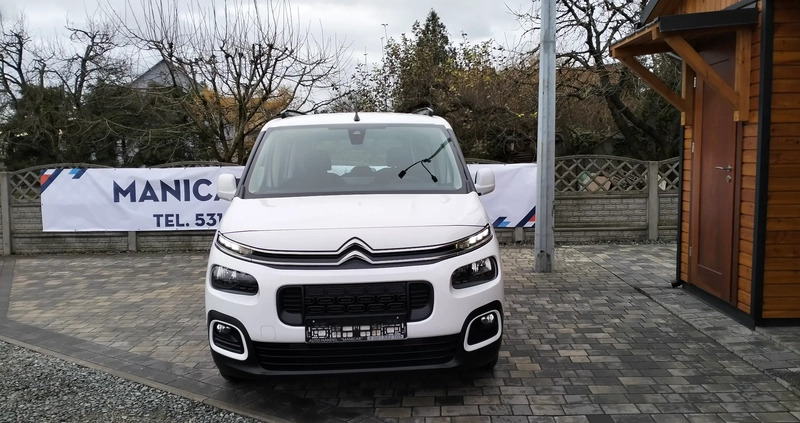 Citroen Berlingo cena 52900 przebieg: 202901, rok produkcji 2019 z Świdnik małe 379